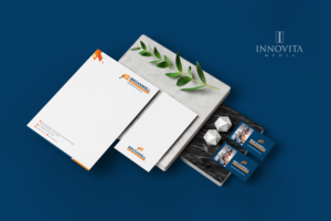 Brickswell Stationery Branding Letterhead Visiting - Innovita